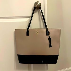 Kate Spade two tone cow leather handbag